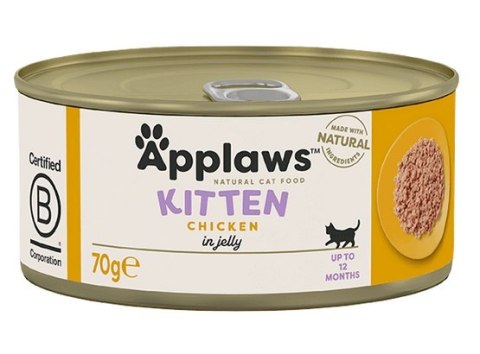 Applaws puszka dla kociąt Kitten Kurczak 70g Applaws puszka dla kociąt Kitten Kurczak 70g