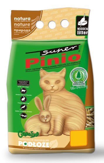 Super Pinio żwirek drewniany 10L Super Pinio żwirek drewniany 10L
