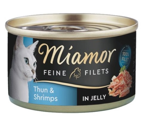 Miamor Feine Filets Dose Thunfisch & Shrimps - tuńczyk i krewetki 100g Miamor Feine Filets Dose Thunfisch & Shrimps - tuńczyk i krewetki 100g