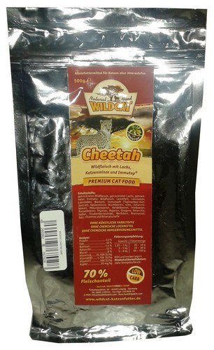 Wildcat Cheetah - dziczyzna i łosoś 500g Wildcat Cheetah - dziczyzna i łosoś 500g