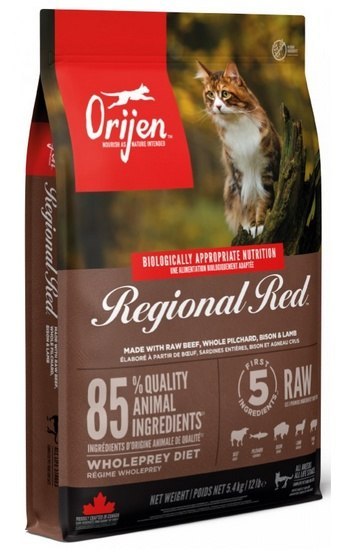 Orijen Regional Red Cat 5,4kg Orijen Regional Red Cat 5,4kg