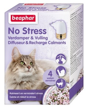 Beaphar No Stress Calming Diffuser Starter - aromatyzer behawioralny dla kotów Beaphar No Stress Calming Diffuser Starter - aromatyzer behawioralny dla kotów