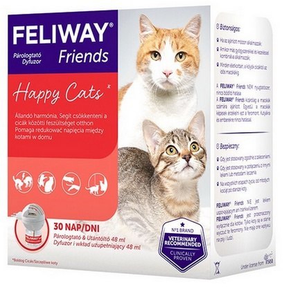 Feliway Friends - kocie feromony Zestaw Startowy (Dyfuzor+wkład) Feliway Friends - kocie feromony Zestaw Startowy (Dyfuzor+wkład)