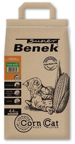 Super Benek Corn Cat Trawa 7L Super Benek Corn Cat Trawa 7L
