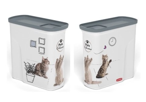 Curver Pet Life Pojemnik na kocią karmę 1kg / 2L Curver Pet Life Pojemnik na kocią karmę 1kg / 2L
