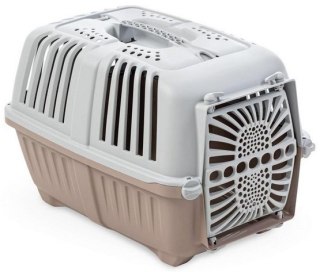 Yarro/Moderna Transporter Pratiko Mały drzwi plastikowe różowo-szary