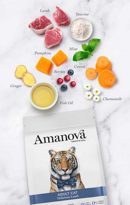 Amanova Cat Adult Delicious Lamb - jagnięcina 1,5kg Amanova Cat Adult Delicious Lamb - jagnięcina 1,5kg