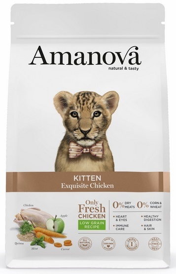 Amanova Cat Kitten Exquisite Chicken - kurczak 1,5kg Amanova Cat Kitten Exquisite Chicken - kurczak 1,5kg