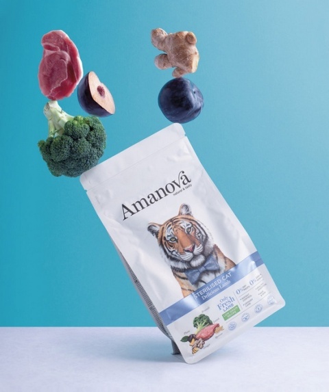 Amanova Cat Sterilised Delicious Lamb - jagnięcina 1,5kg Amanova Cat Sterilised Delicious Lamb - jagnięcina 1,5kg