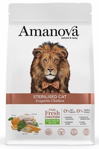 Amanova Cat Sterilised Exquisite Chicken - kurczak 300g Amanova Cat Sterilised Exquisite Chicken - kurczak 300g