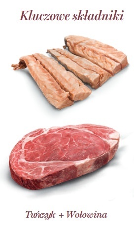 Amanova Cat Tuna & Beef - tuńczyk i wołowina w bulionie puszka 70g Amanova Cat Tuna & Beef - tuńczyk i wołowina w bulionie puszka 70g