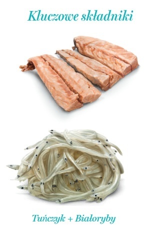 Amanova Cat Tuna & Whitebaits - tuńczyk i białoryby w bulionie puszka 70g Amanova Cat Tuna & Whitebaits - tuńczyk i białoryby w bulionie puszka 70g