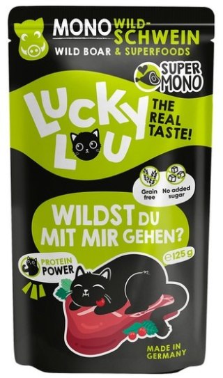 Lucky Lou SuperMono Dzik saszetka 125g Lucky Lou