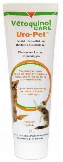 Vetoquinol Uro-Pet pasta 120g Vetoquinol