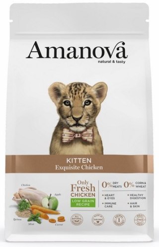 Amanova Cat Kitten Exquisite Chicken - kurczak 1,5kg Amanova