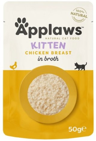 Applaws saszetka dla kota Kitten Kurczak w rosole 50g Applaws