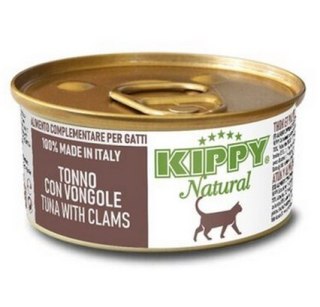 Kippy Natural Tuna & Clams - tuńczyk i małże puszka 70g Kippy