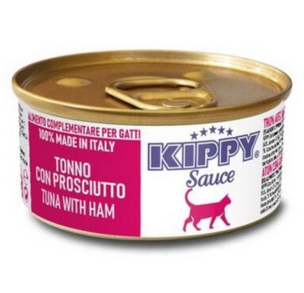 Kippy Sauce Tuna & Ham - tuńczyk i prosciutto puszka 70g Kippy