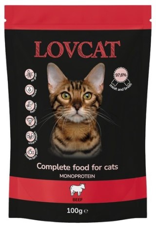 Lovcat Pure Beef saszetka 100g Lovcat