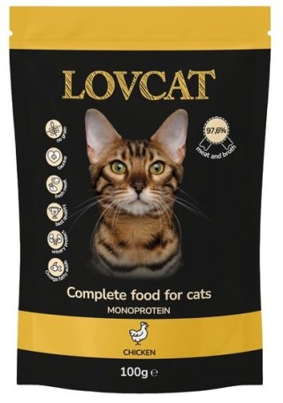 Lovcat Pure Chicken saszetka 100g Lovcat