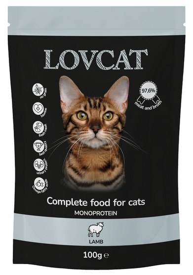 Lovcat Pure Lamb saszetka 100g Lovcat