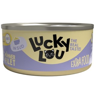 Lucky Lou Extrafood Kurczak w bulionie puszka 70g Lucky Lou
