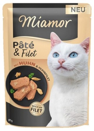 Miamor Pate & Filet Kurczak saszetka 85g Miamor Feine Filets