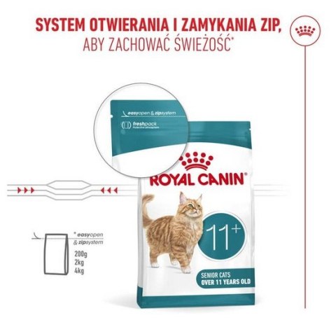 Royal Canin Ageing +11 karma sucha dla kotów dojrzałych 4kg Royal Canin Feline