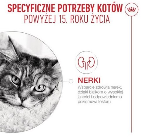 Royal Canin Ageing +15 karma sucha dla kotów dojrzałych 400g Royal Canin Feline