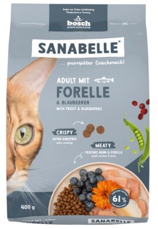 Sanabelle Adult Forelle - z pstrągiem 400g Sanabelle