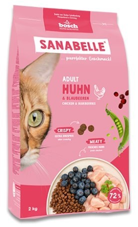 Sanabelle Adult Huhn z kurczakiem 2kg Sanabelle
