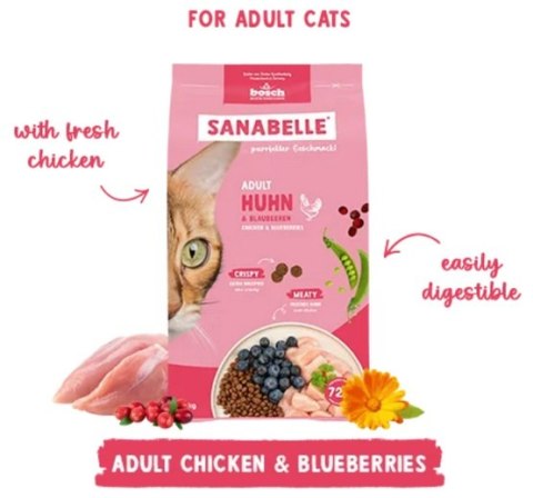 Sanabelle Adult Huhn z kurczakiem 400g Sanabelle