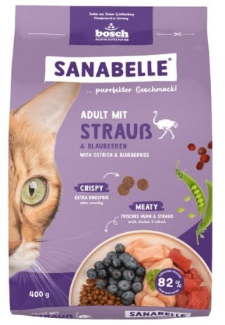 Sanabelle Adult Strauss - ze strusiem 400g Sanabelle