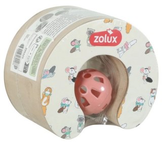 Zolux Chatouille Drapka tekturowa składana z piłką i kocimiętką Zolux