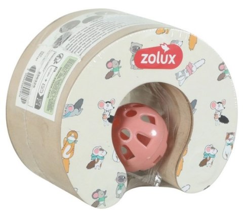 Zolux Chatouille Drapka tekturowa składana z piłką i kocimiętką Zolux
