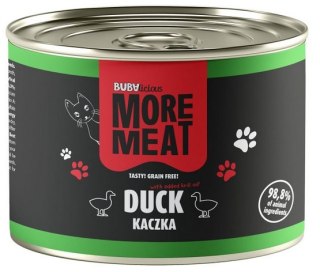 BUBAlicious Kot More Meat Mono kaczka puszka 185g