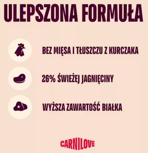 Carnilove Cat Active Lamb & Wild Boar Sterilised - jagnięcina i dzik 2kg