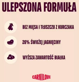 Carnilove Cat Active Lamb & Wild Boar Sterilised - jagnięcina i dzik 6kg