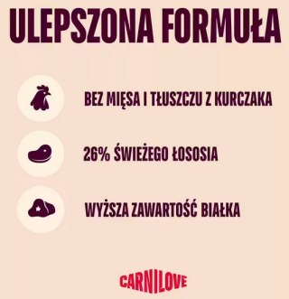 Carnilove Cat Active Salmon & Turkey Large - łosoś i indyk 400g