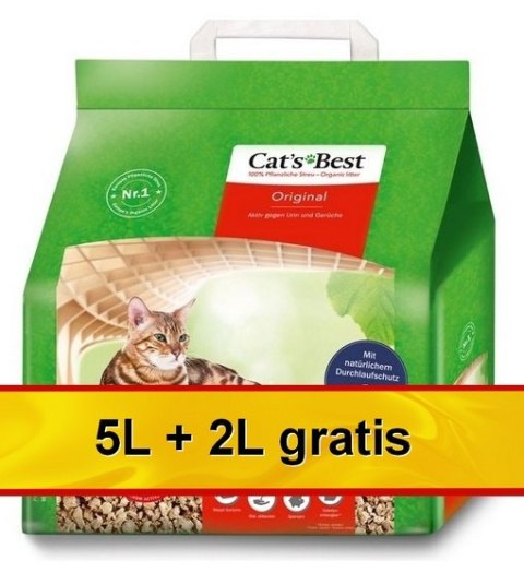 Cat's Best Original 7L / 3kg (5L+2L GRATIS) Cat's Best