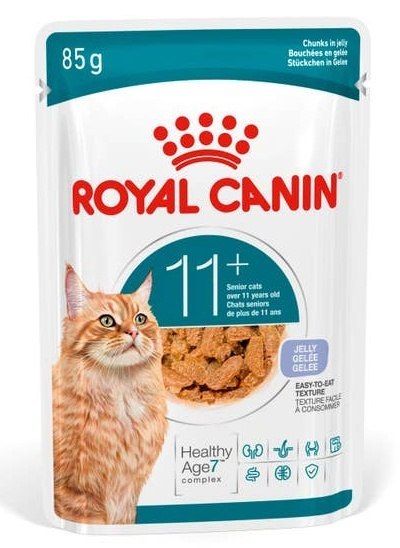 Royal Canin Ageing +11 karma mokra dla kotów dojrzałych w galaretce saszetka 85g