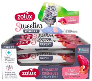 Zolux Sweeties Kremowy przysmak dla kota - tuńczyk i krewetka 14g